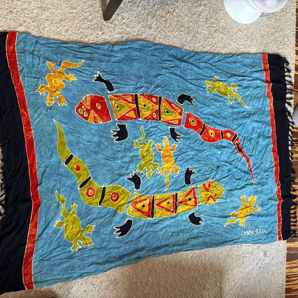 Tapestry With Lizards